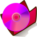 download Folder Cd clipart image with 270 hue color