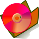 download Folder Cd clipart image with 315 hue color
