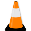 download Cone clipart image with 0 hue color