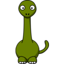 Cartoon Brontosaurus