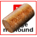 download Cork clipart image with 0 hue color