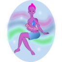 download Princessfeeding clipart image with 270 hue color
