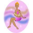 download Princessfeeding clipart image with 0 hue color