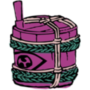 download Barrel clipart image with 315 hue color