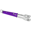 download Barbeque Tongs clipart image with 270 hue color