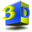 download 3d clipart image with 225 hue color