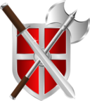 Sword Battleaxe Shield