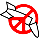 download Peace No War clipart image with 0 hue color