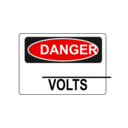 download Danger Blank Volts Alt 2 clipart image with 0 hue color