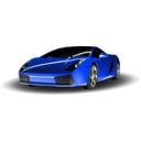 download Red Lamborghini clipart image with 225 hue color
