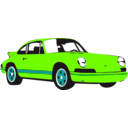 download Sport Car Yellow clipart image with 45 hue color