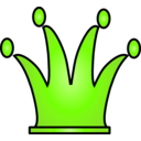 download Crown Icon clipart image with 45 hue color