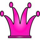 download Crown Icon clipart image with 270 hue color