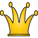 download Crown Icon clipart image with 0 hue color