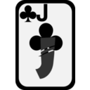 download Jack Of Clubs clipart image with 135 hue color