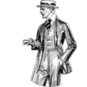 download Dapper Gent clipart image with 0 hue color