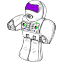 download Calcubot clipart image with 90 hue color