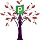 download Green Parking clipart image with 270 hue color