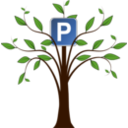 download Green Parking clipart image with 0 hue color