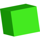 download Cubic clipart image with 90 hue color