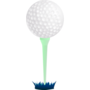 download Golf clipart image with 90 hue color