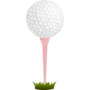download Golf clipart image with 315 hue color