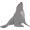 download Sea Lion clipart image with 225 hue color