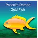 download Pez Dorado Gold Fish clipart image with 0 hue color
