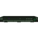 download Digital Video Recorder 4 Channels clipart image with 270 hue color