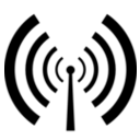 download Antenna And Radio Waves clipart image with 0 hue color