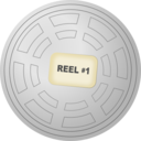 download Motion Picture Film Reel Canister clipart image with 0 hue color