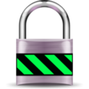 download Secure Padlock Silver Medium clipart image with 90 hue color