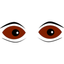 download Eye Right Look clipart image with 135 hue color