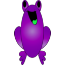 download Frog Icon clipart image with 135 hue color