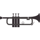 download Trumpet clipart image with 135 hue color