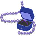 download Jewellery Box clipart image with 225 hue color