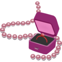 download Jewellery Box clipart image with 315 hue color