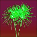 download Firework clipart image with 90 hue color