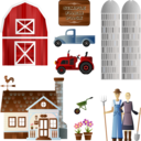 download Simple Farm Pack clipart image with 0 hue color