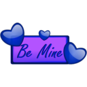 download Love Be Mine clipart image with 225 hue color