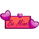 download Love Be Mine clipart image with 315 hue color
