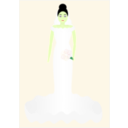 download Bride clipart image with 45 hue color