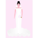 download Bride clipart image with 315 hue color