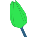 download Tulip2 clipart image with 135 hue color