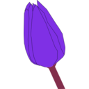 download Tulip2 clipart image with 270 hue color