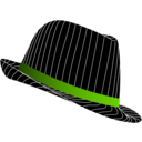 download Fedora Hat clipart image with 90 hue color
