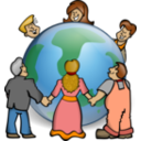 download Embrace The World clipart image with 0 hue color
