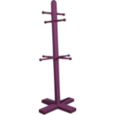 download Coat Stand clipart image with 270 hue color