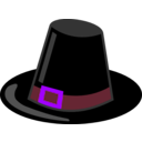 download Pilgrim Hat clipart image with 225 hue color