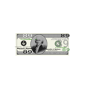 download Paper Currency clipart image with 0 hue color